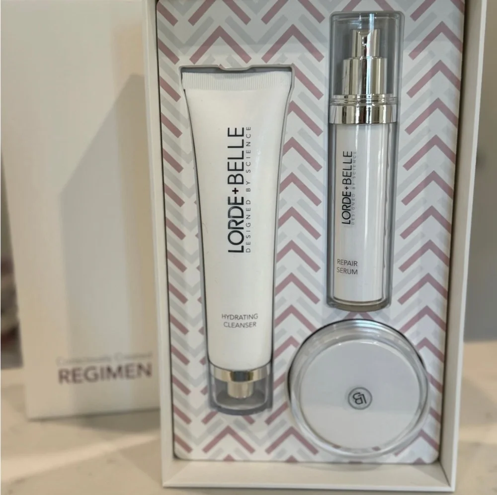 Lorde Belle Regimen Hydrating Cleanser Repair Serum Skincare Set